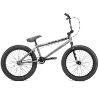 BMX велосипед Kink Curb (2022) matte brushed silver